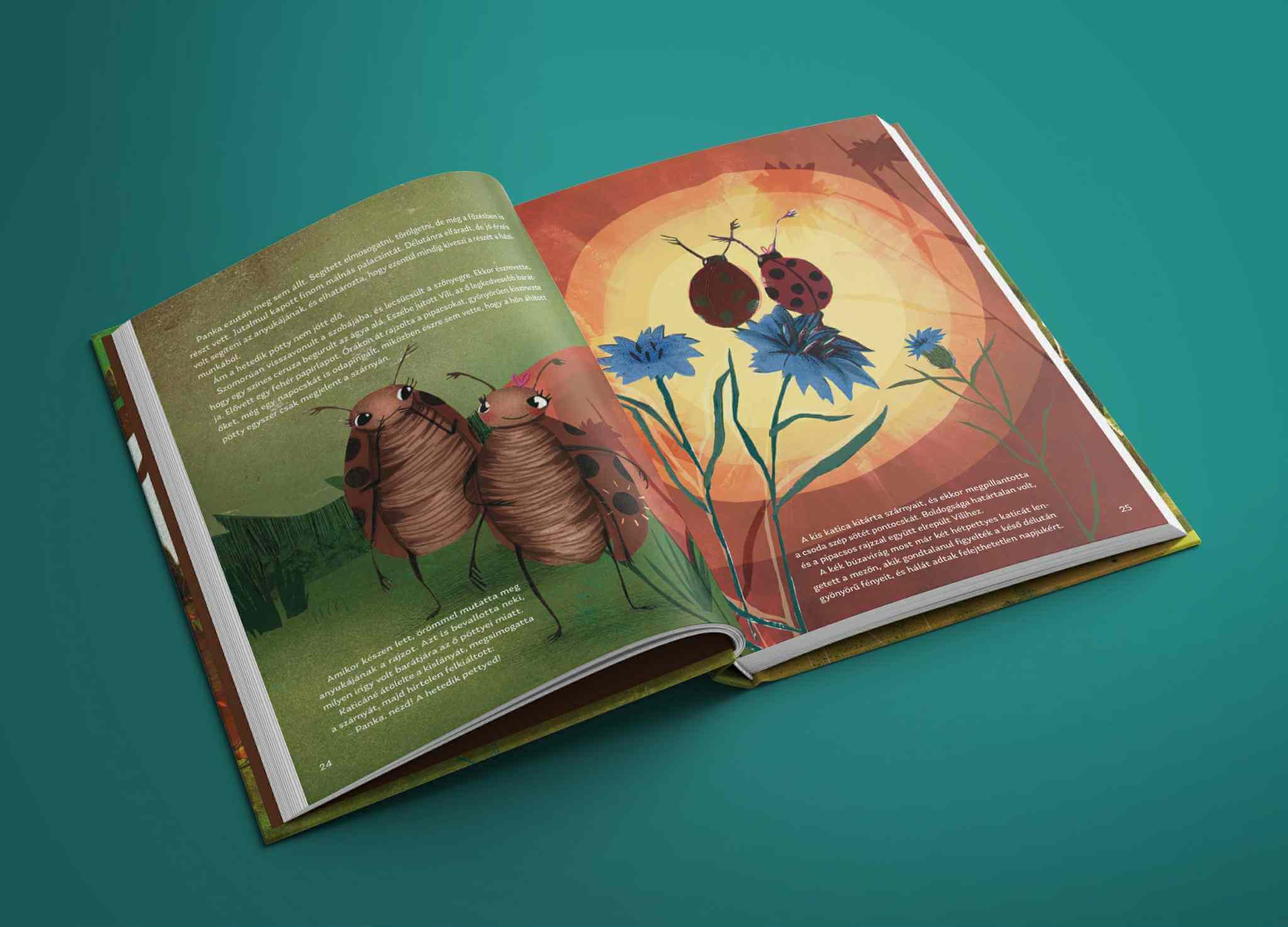 Könyv illusztráció